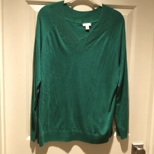 J.jill v-neck sweater